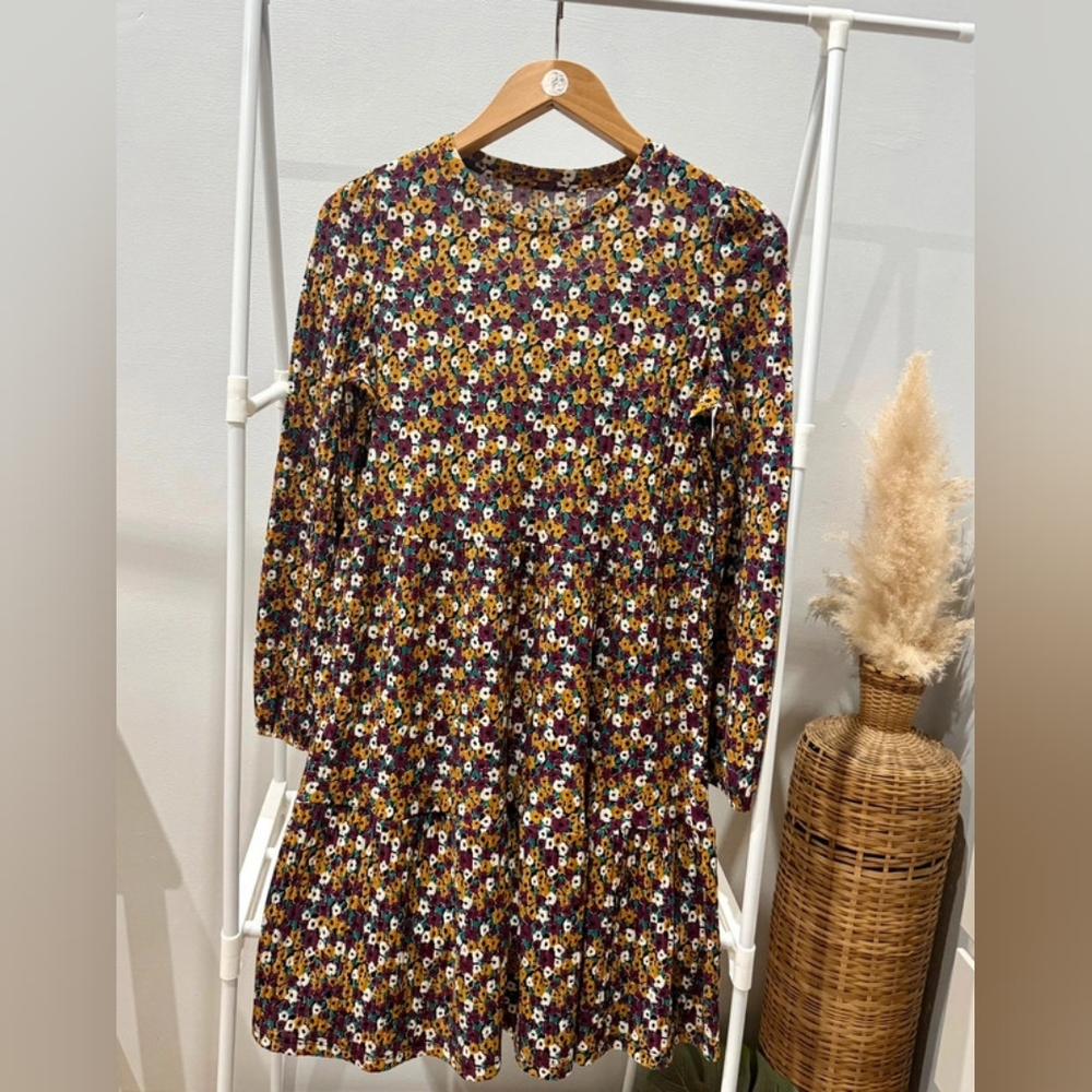 Floral Long Sleeve Dress